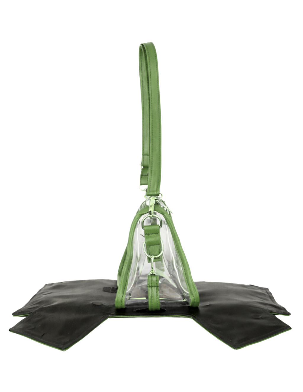 THE GO-TO BAG - GREEN & BLACK