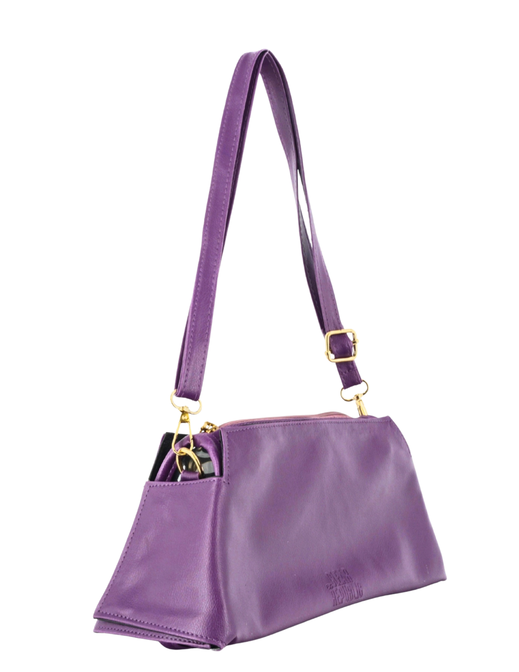 THE GO-TO BAG - PURPLE & BLACK