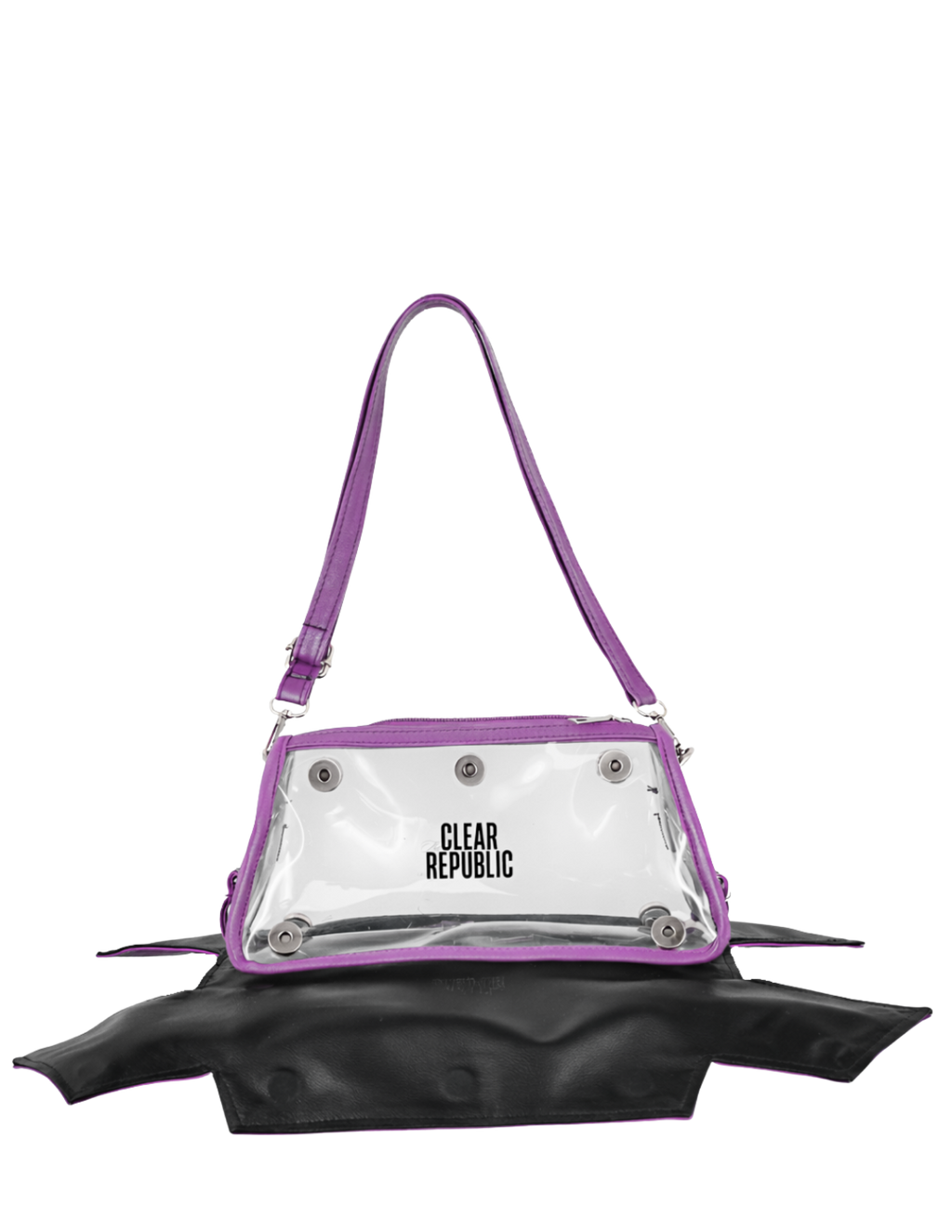 THE GO-TO BAG - PURPLE & BLACK