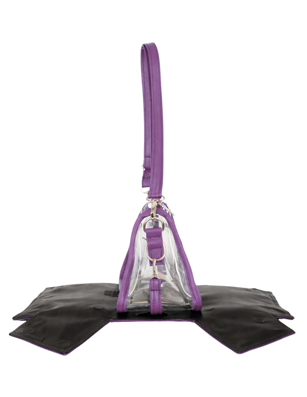 THE GO-TO BAG - PURPLE & BLACK